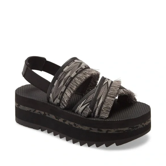 Teva Flatform Ceres Double Diamond sandals - Picture 1 of 6